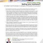 Share-Sale-FAQ Share Sale FAQ